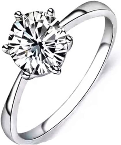 Schöne Frauen Natürlicher Kristall 925 Sterling Silber Ring R570 Größe 7/8 Hohe Qualität