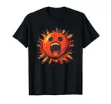 Gruselige Bowlingkugel Bowlingsport Bowlingspiel T-Shirt