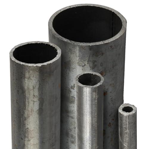 TJ Stahlrohr S235 JR Stahl I Ø35 x 2 mm Länge 2000 mm I ST37 Standard Rundrohr I unbehandeltes Stahl-Rundrohr I Konstruktionsrohr für Bauwesen, Maschinenbau, Landwirtschaft, Architektur uvm