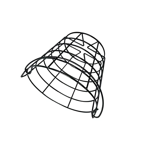 VANZACK Container Metallbehälter Metallkörbe Edelstahlkorb Eimer Metallkugeln Körbe Golfrange Eimer Balltragehalter Multifunktions-Basketballständer Basketballkorb Disc Schwarz