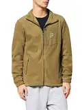 FILA Herren Paxton Fleece Jacke, Burnt Olive, 2XL