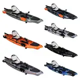 Galaxy Kayaks Supernova Junior Angelkajak fishing kayak mit Pedalantrieb, Farbe Galaxy Kayaks::(J) Jungle