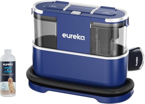 Eureka NEY100 Waschsauger, Teppichreiniger, Polsterreiniger | für Sofa, Vorleger, Polster, Auto | Nass-Trocken-Sauger mit starker Saugkraft 12500Pa, 82dB, 1,5L großer Wassertank mit Reinigungsformel