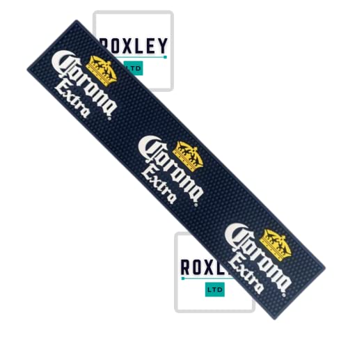 Roxley Corona Extra Tischläufer Barläufer | Lagerbier | Männerhöhle | Hergestellt in Großbritannien
