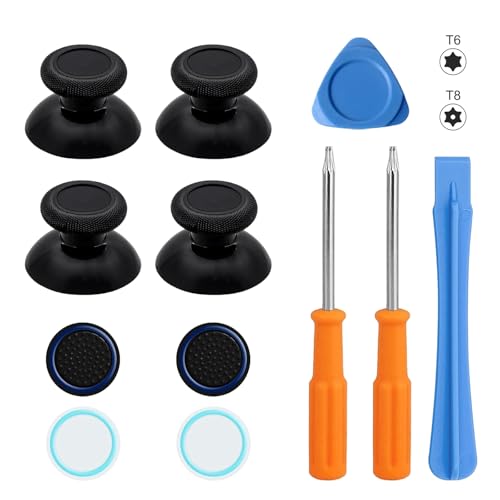 4 Stück Thumbsticks,Analogsticks,Analoge Joystick Ersatz,Controller Ersatzteile Kompatibel mit Xbox für Xbox Series X/S, Xbox One, Xbox One X/S, Xbox One Elite Controller