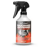 bio-chem Rauchharz-Entferner - 500 ml - Backofen- und Grillreiniger Konzentrat für Gasgrill, Edelstahl, Gusseisen u.v.m. - Extrem kraftvolle Formel gegen hartnäckige Ablagerungen - Made in DE