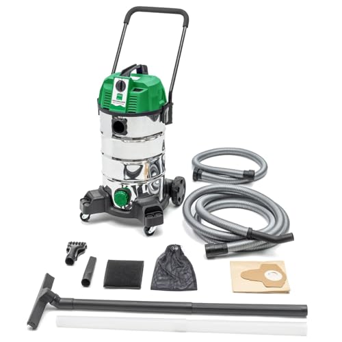 Wagner Green Teichsauger 35 Liter VA | komplett Teichschlammsauger für die Reinigung für Gartenteich Schwimmteich Fischteich Pool und Haus