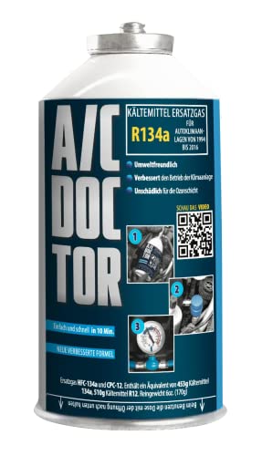 A/C Doctor Generic Kältemittel R134A Ersatzgas für Autos von 1995 bis 2016