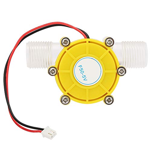 Wasser Turbine Generator, Akozon F50 Mikrogenerator Hydro DC Wasserdurchfluss Pumpe Turbine Wasserkraft Energieerzeuger DIY Generator Geräuscharm(F50 5V)