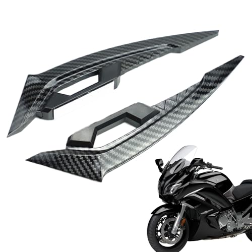Motorradverkleidungsflügel,Aerodynamischer Motorradflügel Aerodynamischer Winglet-Spoiler,Aerodynamische Winglets Der Frontverkleidung, Motorrad-Seitenspoiler Für Roller, Motorräder,