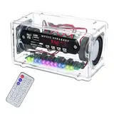 DollaTek DIY Elektronische Löten Kit Radio Fm Bluetooth Lautsprecher Kit Fernbedienung Musik Player Projekt