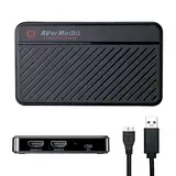 AVerMedia Live Gamer MINI GC311, 1080p60 Full-HD-Passthrough, USB 2.0-Game-Capture-Karte, Hardware-Encoder, Plug & Play, für Anfänger, Switch, PS4, Xbox, iPhone, iPad