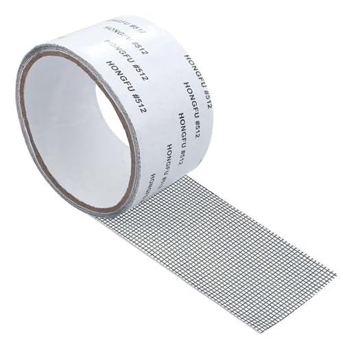 LIBAIDZ 1 Rolle Fliegengitter Reparaturband 5 cm*2 m,Fliegengitter Reparieren,Fliegengitter Reparatur Klebeband,Reparaturband für Fliegengitter,Fliegengitter Reparatur Set Schwarz