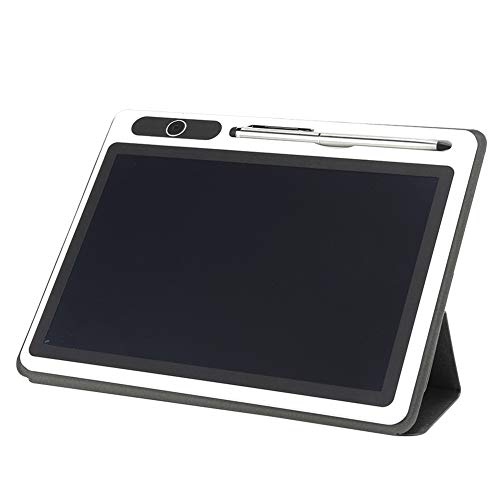 Tbest Professionelles Tragbares Digitales Doodle-Board, LCD-Schreibtafel, Elektronischer Notizblock, LCD-Tablet, Zeichenblock, Geschäftsbedarf, Handmalwerkzeug, 22,9 cm, Schwarz, mit (sc