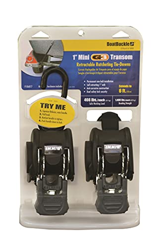 BOATBUCKLE Mini G3 einziehbarer Heckträger