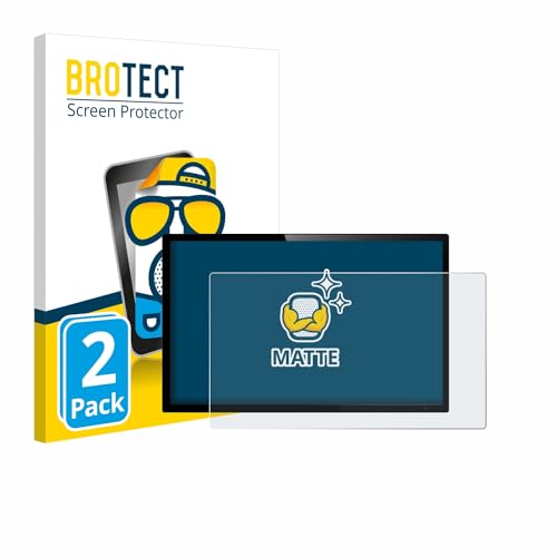 BROTECT 7" Entspiegelungs-Schutzfolie für Navigation mit 7,0 Zoll (17.8 cm) [154.8 mm x 87 mm, 16:9] (2 Stück) Matt, Anti-Fingerprint