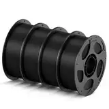 ANYCUBIC Refill High Speed PLA und Spool Kit, Bis zu 600 mm/s Hohe Geschwindigkeit 3D Drucker Filament, Intelligente Identifikation 4KG Schwarz