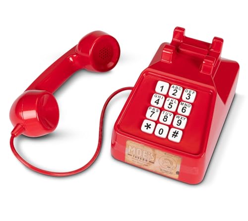 Die Simpsons: Moes Scherztelefon von JAKKS Pacific, Interaktives Telefon aus Moes Taverne, Über 10 Scherzanrufe und -sprüche, 2 Spielmodi, für Kinder und Sammler