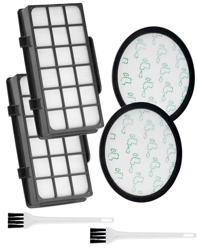 LAOYE 2er Set Filter für Rowenta Silence Force RO76xx – RO7611/7612/7643/7647/7649EA/7663/7676/7681/7686EA/7689/7690/7691EA – Ersatz ZR903701 HEPA & Schaumfilter Waschbar
