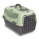 Nomade 3 Hundebox - Transportbox für kleine Hunde und Katzen - 60 x 40 x 38 cm - Kann bis zu 12 kg tragen. Robustes Polypropylen. Türen aus Kunststoff