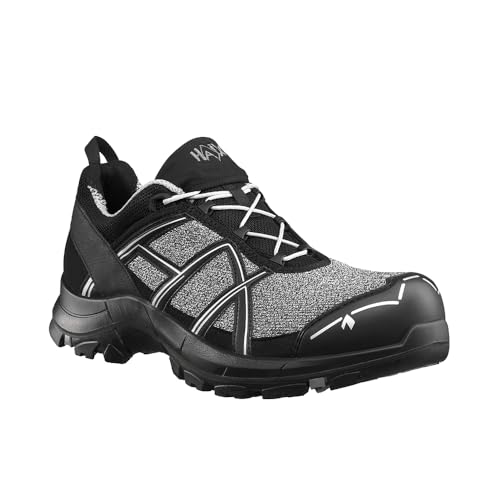 HAIX Black Eagle Safety Pro Low/Black-Silver. UK 9.5 / EU 44