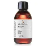 Naissance Rizinusöl (Nr. 217) - 225ml - Kaltgepresst - für Haare, Wimpern, Augenbrauen, Haut, gesicht