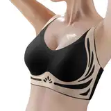 Hebender Anti-Sagging Wireless Push-Up BH atmungsaktive Brust gesammelt Nahtlose Anti-Sagging Dessous Shaping BHS Push-up-BH zum Anheben kabellos Push-Up-BH gerafft