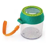 Hape Nature Fun Entdecker Käferglas mit Lupe aus pflanzlichem Kunststoff, ab 4 Jahre