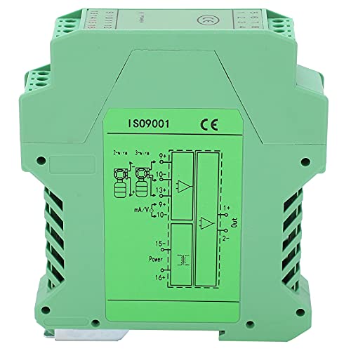 DC-Signalisolator, 1 in 1 Out 0-5 V Bis 4-20 MA Stromtransfermodul, Hohe Sicherheit, Starke Anti-Interferenz-Fähigkeit