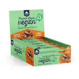 Multipower Vegan Protein Layer Salted Caramel Bar Energieriegel mit 24% Protein – Fitnessriegel 15 x 55 g – veganer Proteinriegel – kalorienarmer Eiweißriegel mit Salted Caramel Geschmack