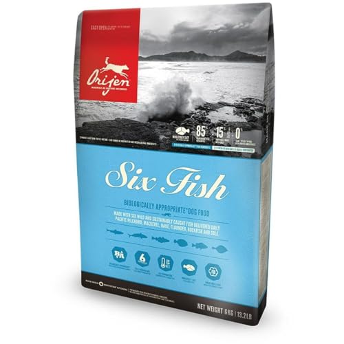Orijen Six Fish Dog Whole Prey - 6 kg