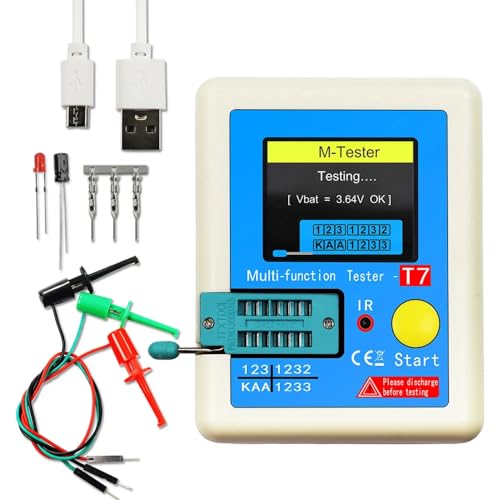 DollaTek Transistor Multifunktionstester TFT Diode Triode Kapazität Meter LCR ESR Meter NPN PNP MOSFET IR Tester