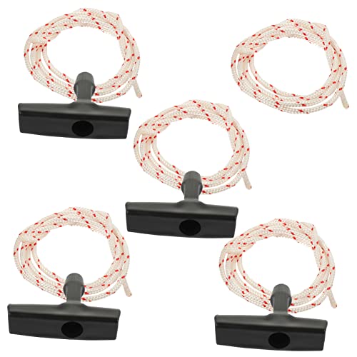 LIFKICH Griff Starterseil Garage Door Emergency Release Pull Cord with Handle Schneemobil Herunterziehen Starter Rope and Grip Attic Ladder Pull Cord Chainsaw Pull Cord for Garage Opening Seil