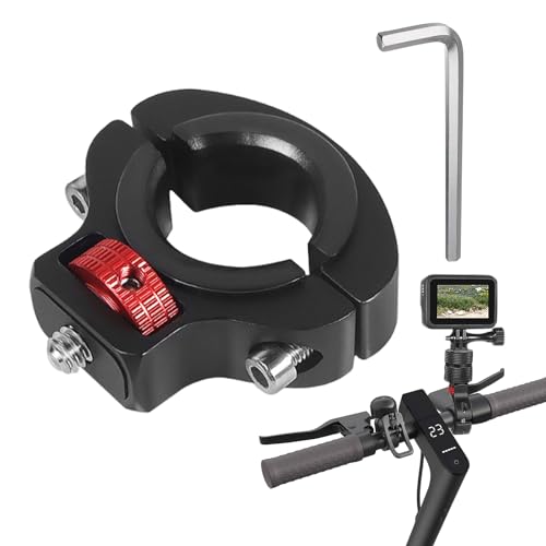 YIZWINS Kamerahalterung Fahrrad Klemme, Action Cam Halterung 360°, Action Kamera Fahrradhalterung, 1/4 Mount Action Kamera Lenker für Fahrrad Motorrad,Action Cameras