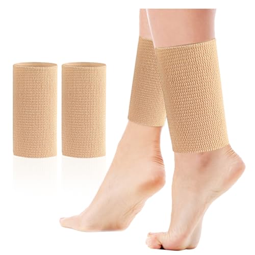 CUINIUNAID Knöchelschutz Gel Knöchelbandage Knöchelpolster Knöchel Gel Pads für Herren Damen Eiskunstlauf Zubehör