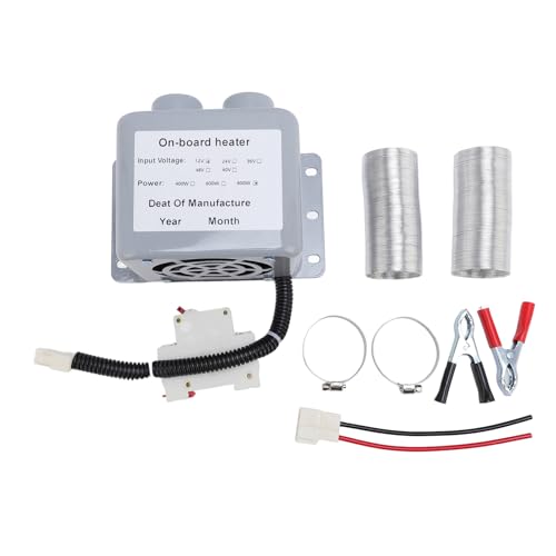 SEAFRONT Tragbare Autoheizung Defroster 2 Loch 12 V 800W Windschutzscheibe Defogger Kit Schnellheizte Winterraumheizung für LKW -Taxifahrzeug
