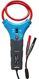 PeakTech 4205 – Flexibler Stromzangen Adapter 30/300 / 3000 A AC für Multimeter, 4 mm Anschluss Stecker, Strommessgerät, Amperezange für digital Messgerät, Zangenamperemeter, P 4205