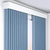 Anpassbare 2,2 m weiße Vorhangbox mit wandmontiertem Schienensystem aus Aluminiumlegierung, vielseitige 3-in-1-Gardinenstange und Volant-Lösung