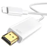 HDMI-Kabel für i-Phone, für i-Phone HDMI Adapter für i-Phone HDMI Kabel für TV, für i-Phone Adapter auf HDMI, für i-Phone auf HDMI Adapter, iOS 17,16,15,14,YouTube-TV-Ausgang,HD-Auflösung 1080P - 2 M