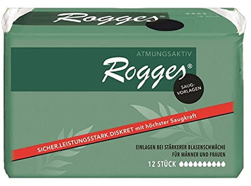 ROGGES Saugvorlagen Probierpaket 5 Beutel je 12 Stück