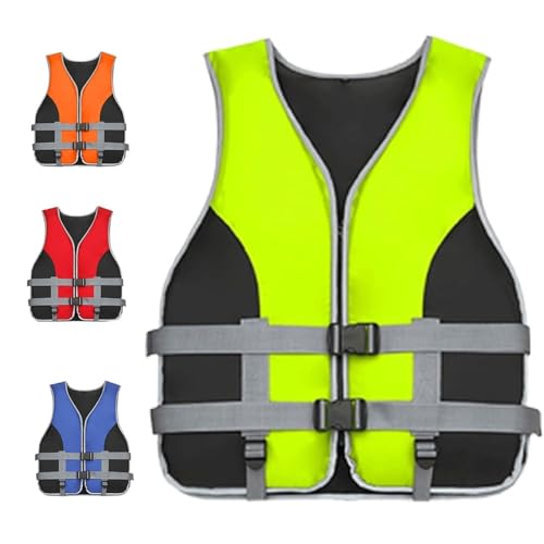 Ventouse Schwimmweste Rettungsweste Rrwachsene für Wassersport: Unisex Auftriebsweste Erwachsene Paddle Board Schwimmweste mit Pfeife zum Schwimmen Angeln Bootfahren Surfen Paddleboarding(Yellow,S)