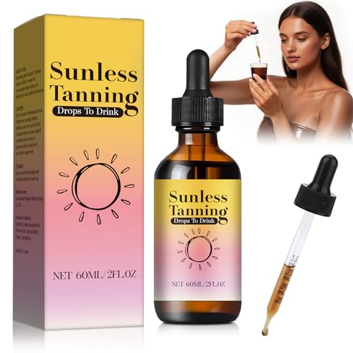Sonnenloser Bräunungstropfen, Selbstbräuner Tropfen, Allmählicher Bräunungseffekt, bräunungstropfen fördert die Gesundheit und Pigmentierung der Haut, verbessern Ihren natürlichen Hautton Sunless