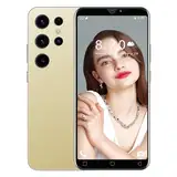 JoyHandy-J24Ultra Cheap Smartphone, 5.0'' Dual SIM Dual Camera, 16GB ROM 128GB Extension, Android 9.0, Face ID/WiFi/GPS 3G Mobile Phones (J24Ultra-Golden)
