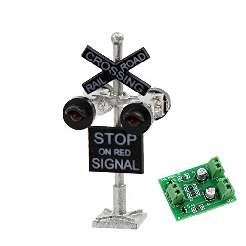 Evemodel 1 STK. Spur N 1:160 Modell Signal Ampel Blinkendes Bahnsignal 4 Köpfe Neu JTD1506RP