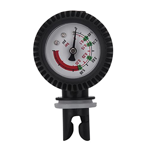 MAGT Kajak Luftdruckmesser, Schlauchboot Manometer Nylon Kajak Luftdruckprüfer Barometer für 6 Loch, 8 Loch Ventil, für Kajak Schlauchboot Kanu Sup