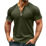 T Shirt Herren T-Shirts Fitness Shirts Herren Fitness Tshirt Herren T-Schirts Herren Baselayer Herren Rennrad Tischtennis Trikot T Shirt Herren Gym T Shirt Lauf Tshirt Herren Multi XL