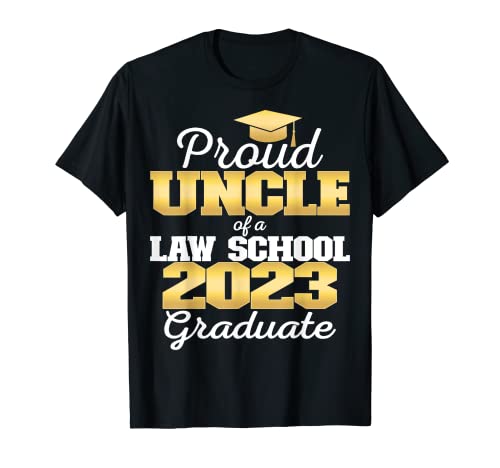 Stolzer Onkel der Absolventenfamilie der Rechtsfakultät 2023 T-Shirt