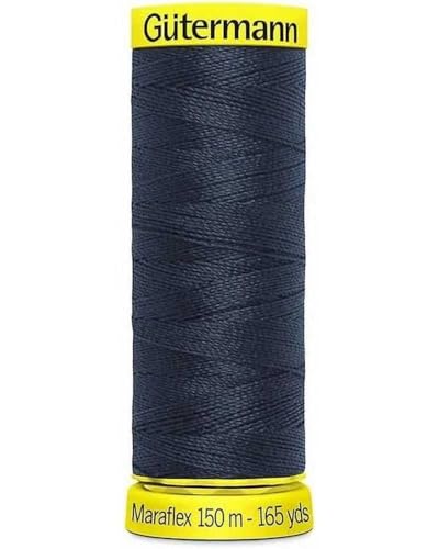 TOMASELLI MERCERIA Gütermann Maraflex Filo 150 m – Hohe Qualität, Einzelgröße - Blau