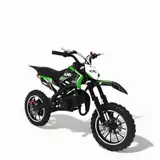 KXD 701 49ccm Dirt Bike Dirtbike CrossBike Enduro DirtBike pocket 49cc Pitbike PocketBike Motocross Motorrad Motorbike Motorsport Pocket Vollcross Crossbike OVP (grün, KXD 701 49ccm 2T)