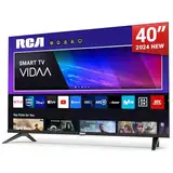 RCA VRS40FQ1 Smart TV 40 Zoll (100 cm) FHD Fernseher mit WLAN, Triple Tuner (DVB-T/T2, DVB-C, DVB-S/S2), App Store, Prime Video, Netflix, YouTube, DAZN, Disney+ [RVSmart 2024]